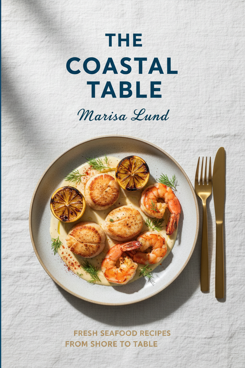 Cookbook book cover design sample