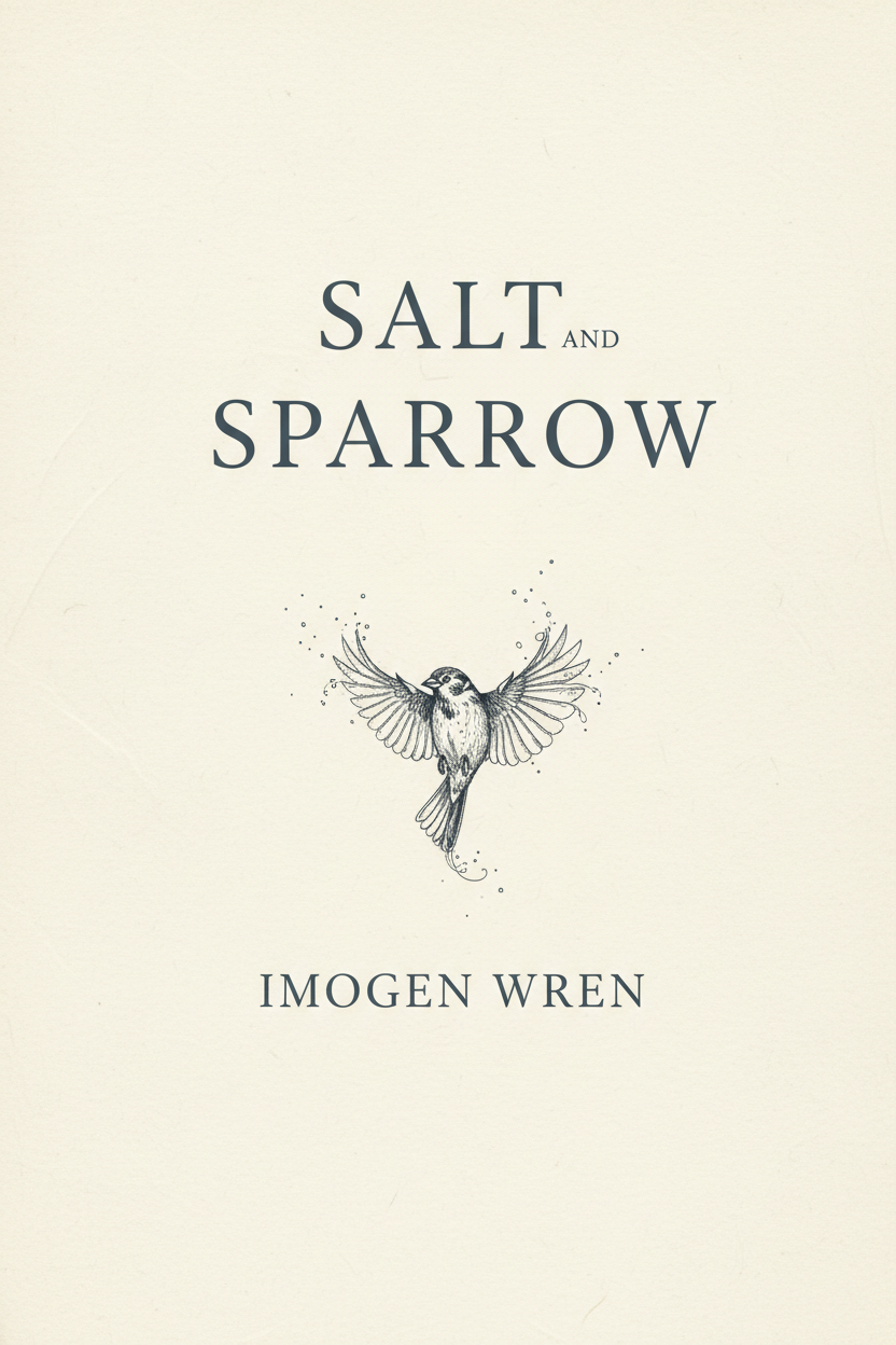 Poetry book cover design sample