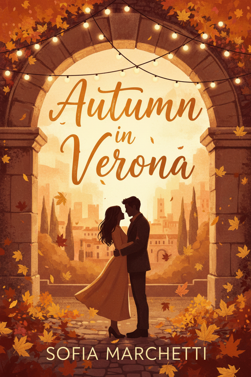 Romance book cover design sample
