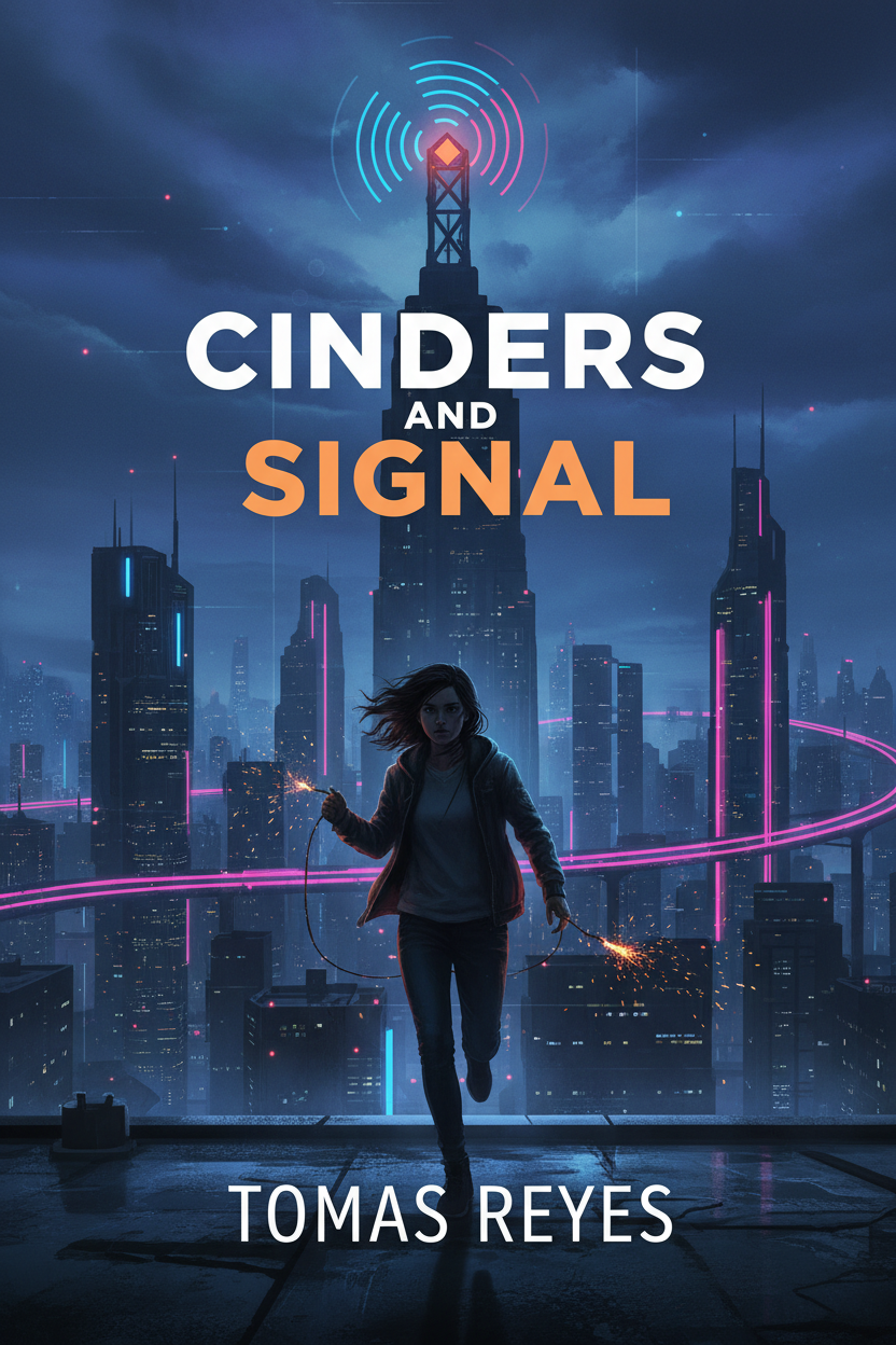 Young adult book cover design sample