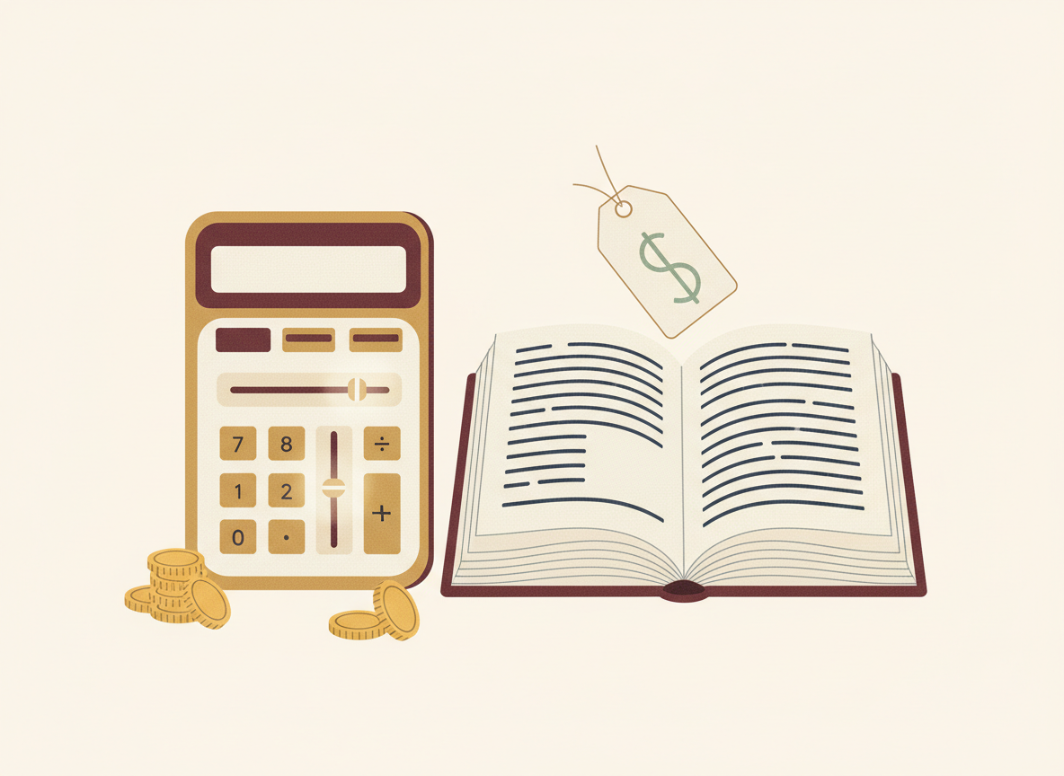 Honest, upfront book pricing