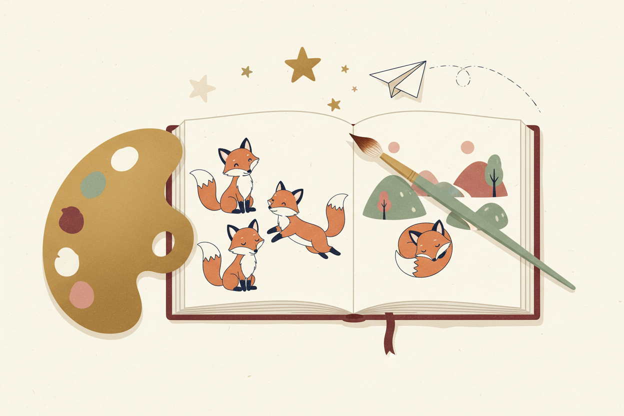 Children's Book Illustration illustration
