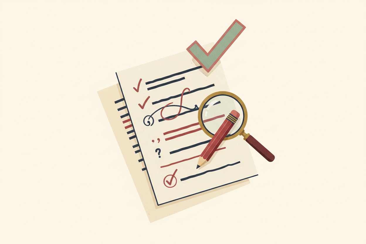 Book Editing illustration