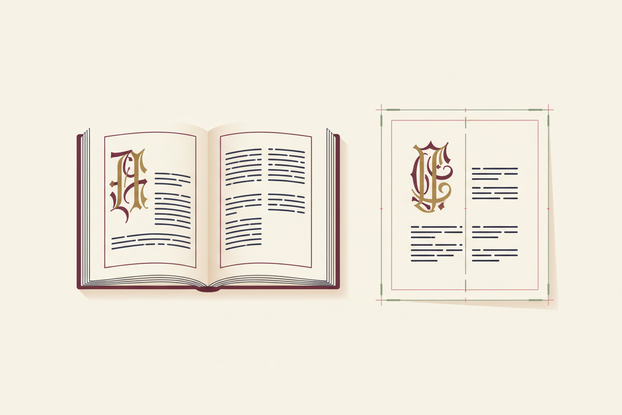 Book Formatting illustration
