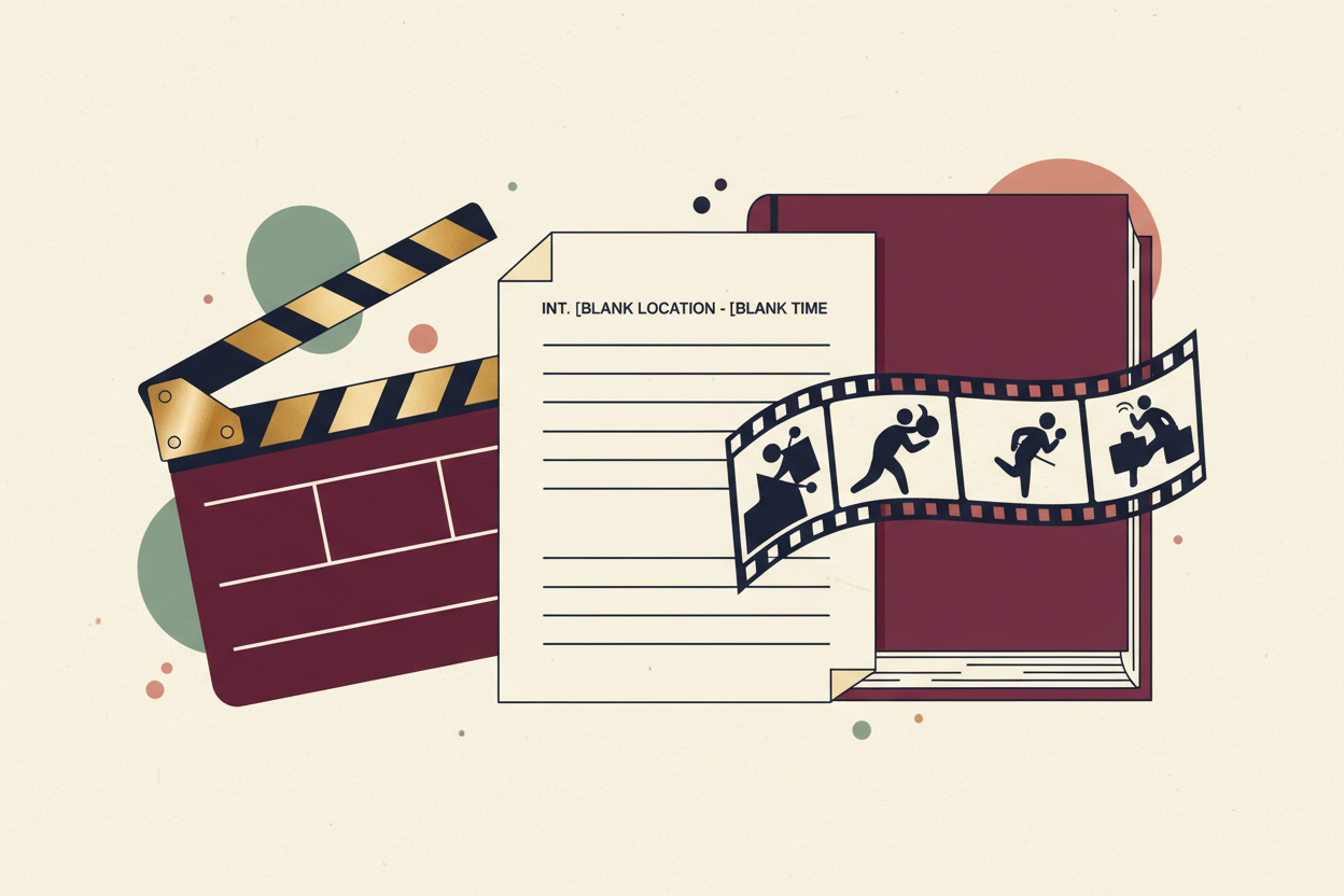 Screenplay Writing illustration