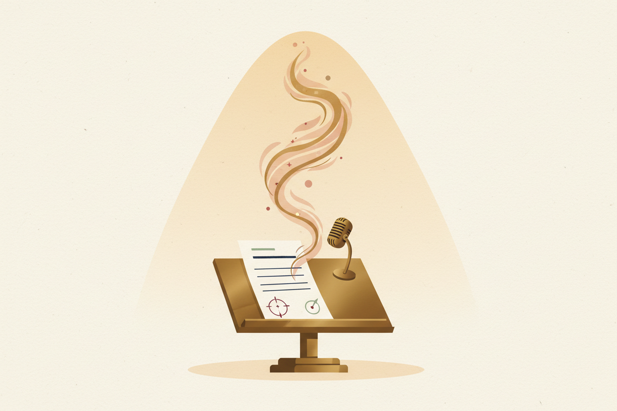 Speech Writing illustration